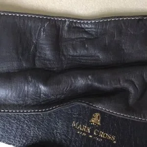 Mark Cross | Accessories | Vintage Mark Cross Leather Cinch  display picture 3